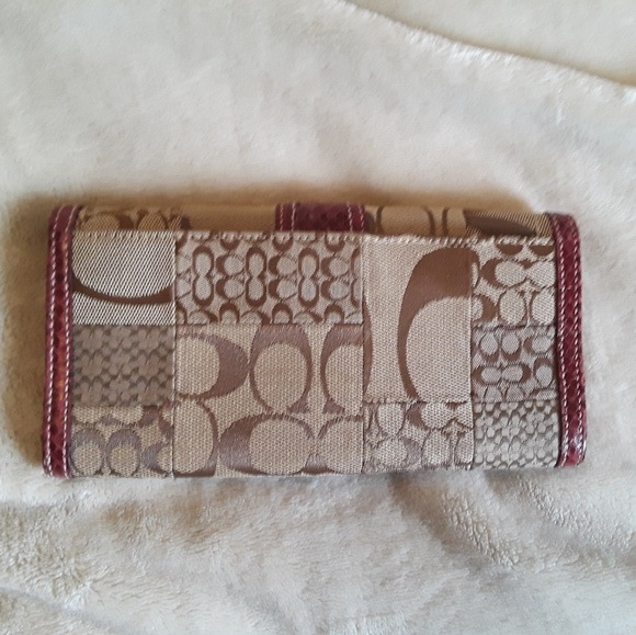 COACH Patchwork and Python Wallet - Picture 2 of 6